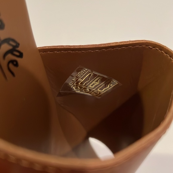 L’Intervalle Fox Tan mules sandals, Leather Upper, Padded Insole, Made in Italy - Picture 6 of 8